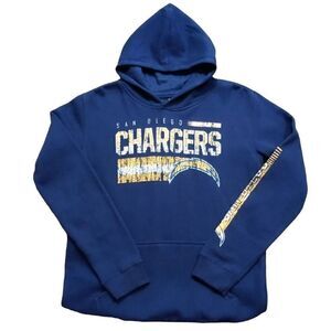 NFL San Diego Chargers Youth Long Sleeve Pullover Fleece Hoodie -C